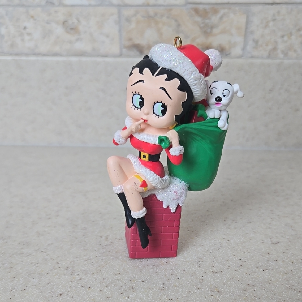 Vintage 2005 Betty Boop Christmas Ornament